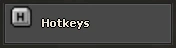 Foto do botão Hotkeys / atalhos