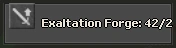 Foto do botão Exaltation Forge