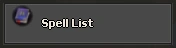 Foto do botão Spell List / magias
