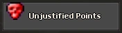 Foto do botão Unjustified Points